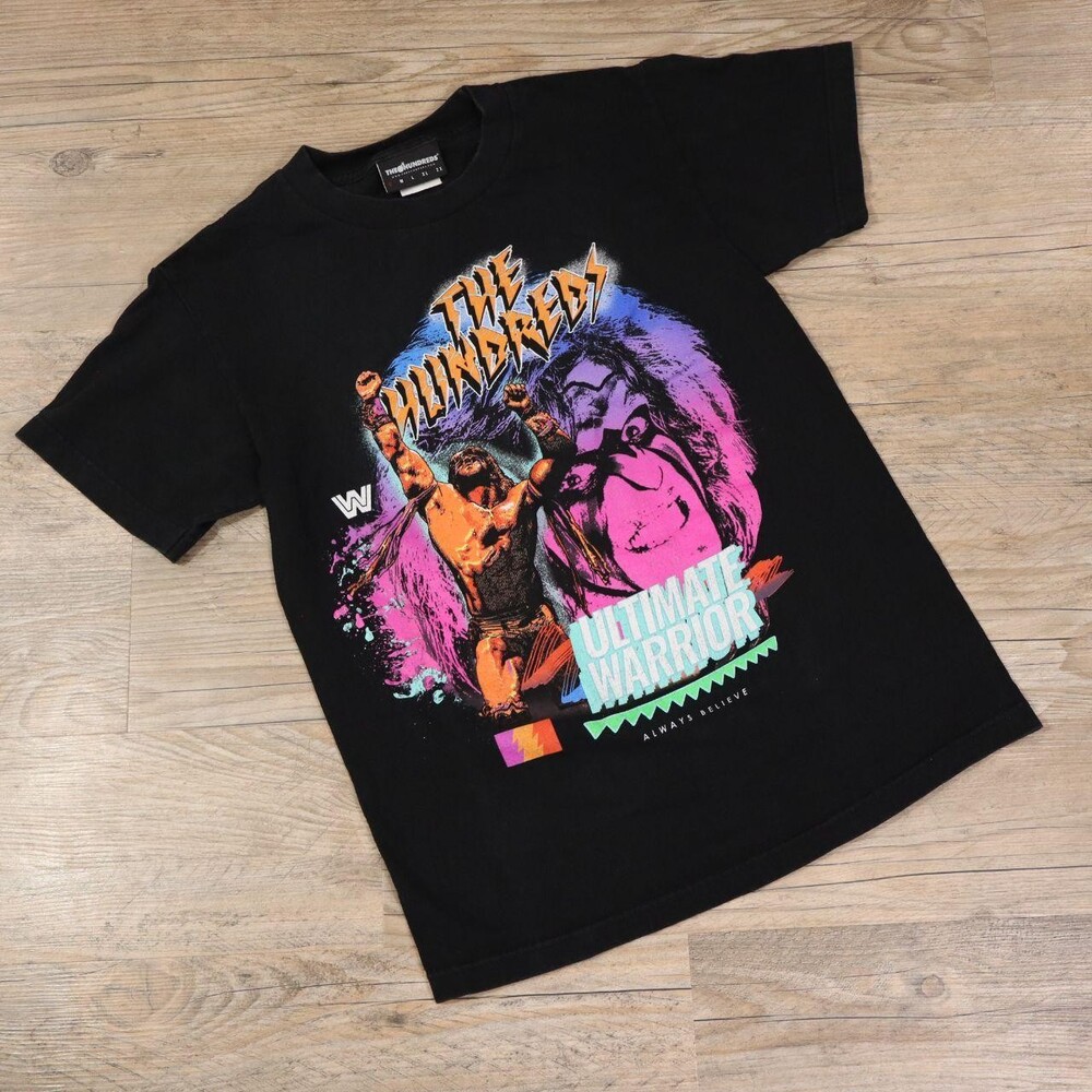 Rare official The Hundreds x WWE capsule collaboration graphic t-shirt paying ho